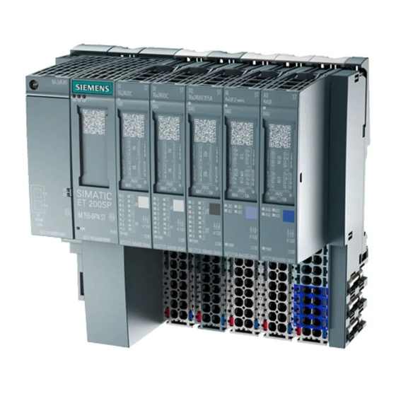 Siemens et200sp Handbuch
