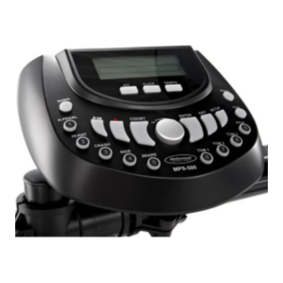 thomann Millenium MPS-500 USB Bedienungsanleitung