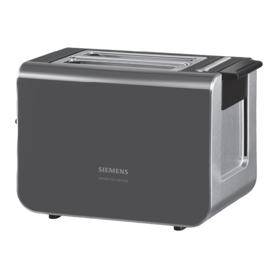 Siemens TT86103 Gebrauchsanweisung