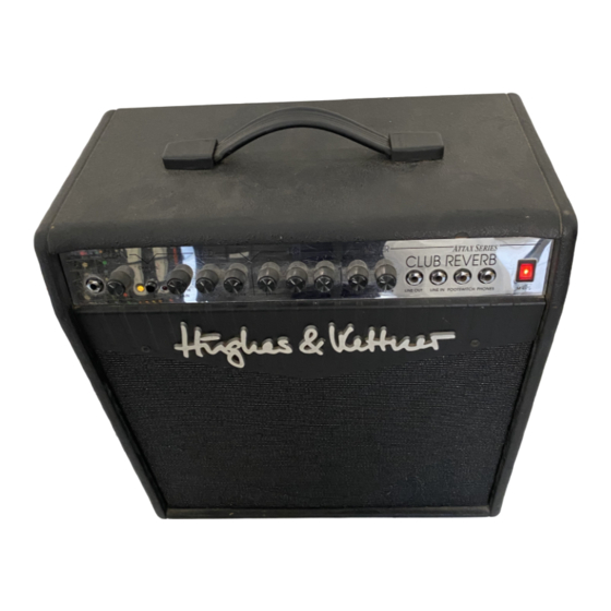 Hughes & Kettner WARP 7 Bedienungsanleitung