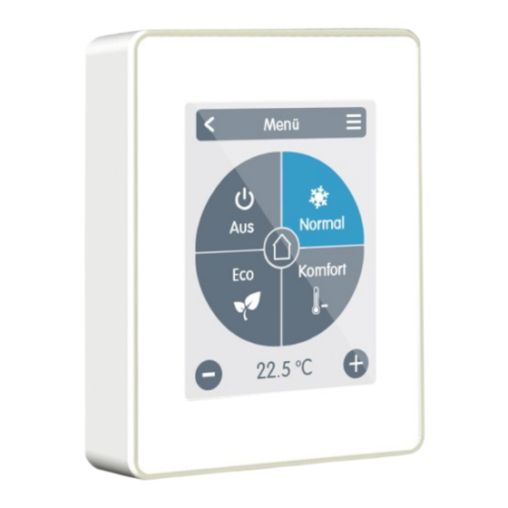 Sorel CALEON Clima Smart Thermostat Montage- Und Bedienungsanleitung