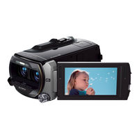 Sony HandyCam HDR-TD10 Ergänzungsanleitung