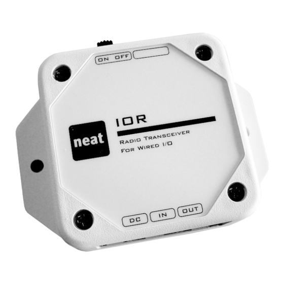 Neat IOR Bedienungsanleitung