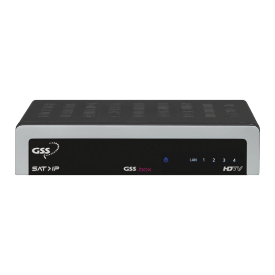 GSS Sat IP Montageanleitung