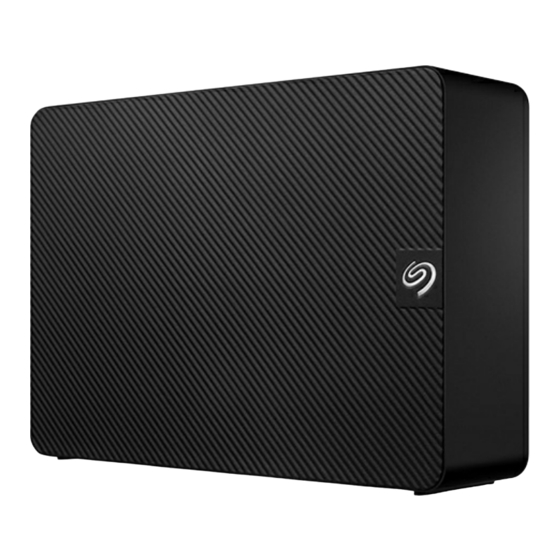 Seagate Expansion Desktop Benutzerhandbuch