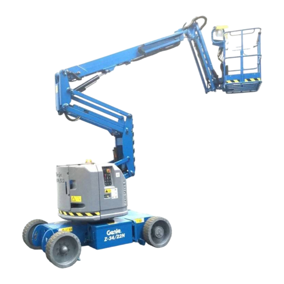 Genie Z-34/22N Bedienungsanleitung