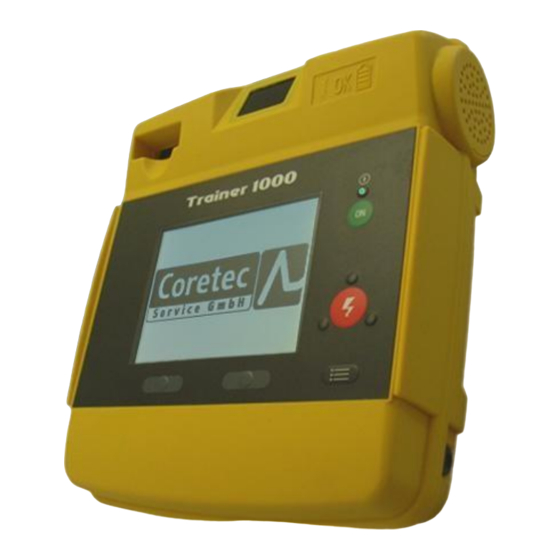 Coretec Trainer 1000 Gebrauchsanweisung