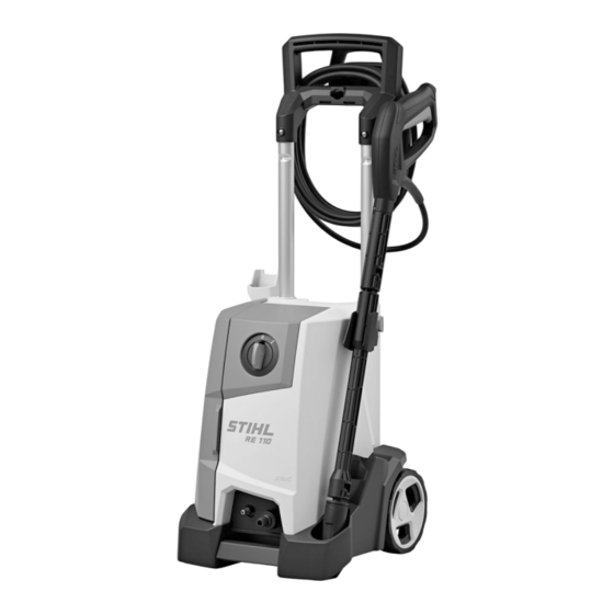 Stihl RE 110 Gebrauchsanleitung