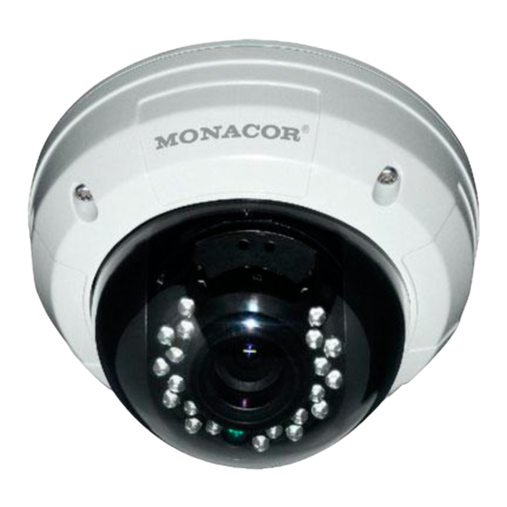 Monacor Security TVCCD-250SET Anleitung