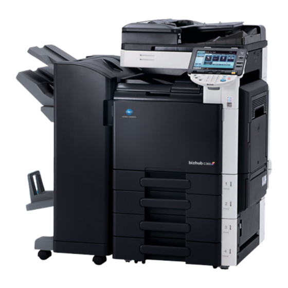 Konica Minolta bizhub C360 Bedienungsanleitung