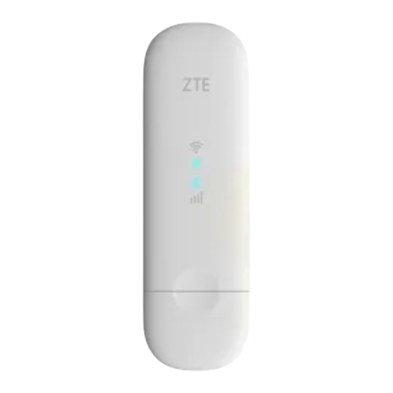 ZTE MF791U Schnellstartanleitung