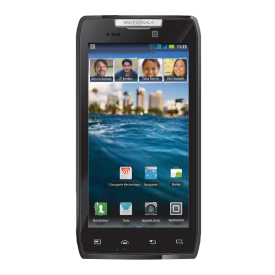 Motorola RAZR Kurzanleitung