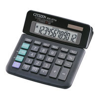 Citizen SDC-577 II Anweisungshandbuch