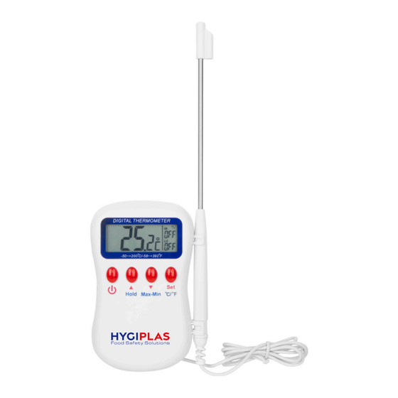 HYGIPLAS F338 Bedienungsanleitung