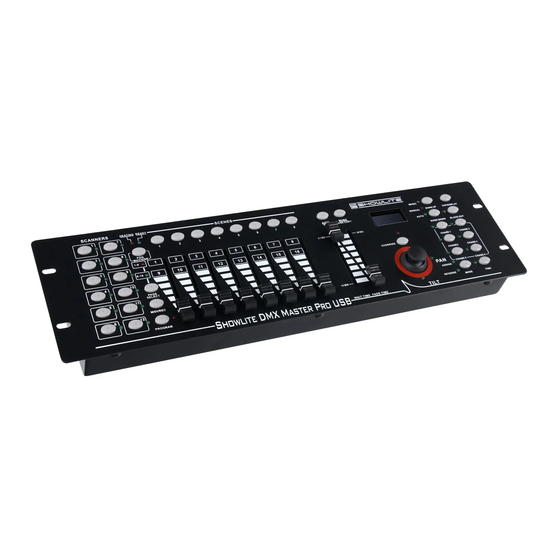 Showlite DMX Master Pro Bedienungsanleitung