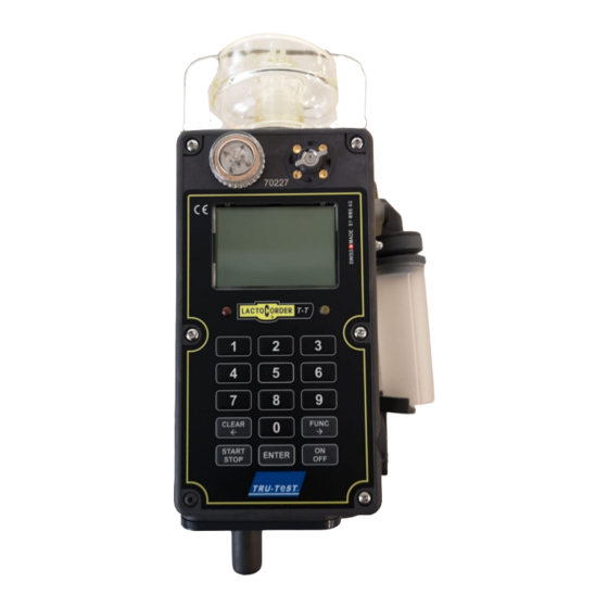 Tru-Test LactoCorder T-T Bedienungsanleitung