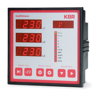 KBR F144-LED-2-ESMS-...-5-Serie Kurzanleitung/Technische Parameter