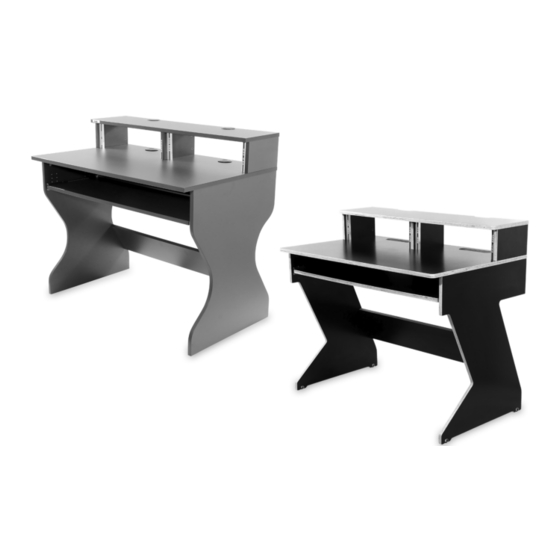 thomann Thon Studio Podcast Desk Aufbauanleitung