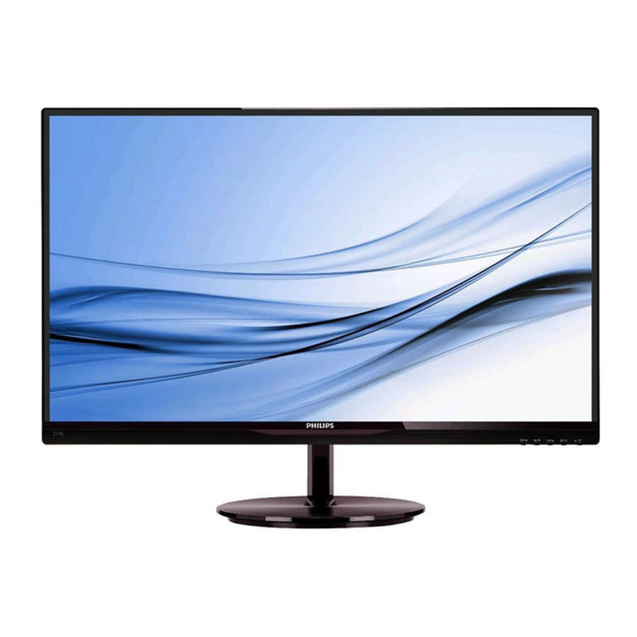 Philips 234E5 Bedienungsanleitung