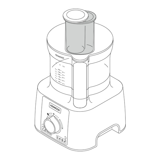 Kenwood MultiPro Express FDP65.450WH Bedienungsanleitungen