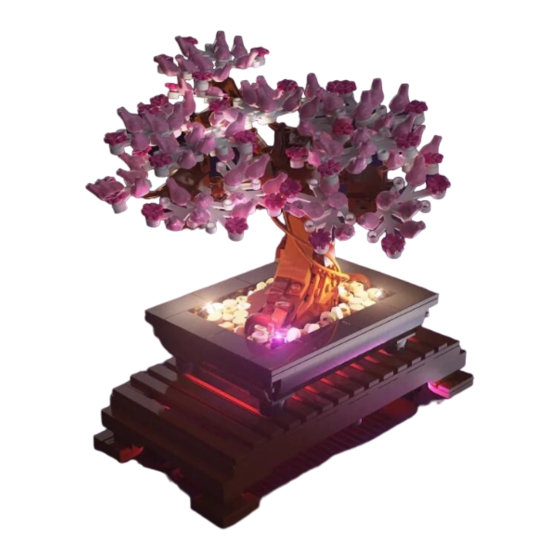 LIGHT MY BRICKS BONSAI TREE Montageanleitung