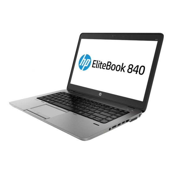 HP EliteBook 840 G1 Benutzerhandbuch