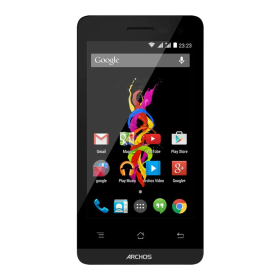 Archos 40d Titanium Handbücher