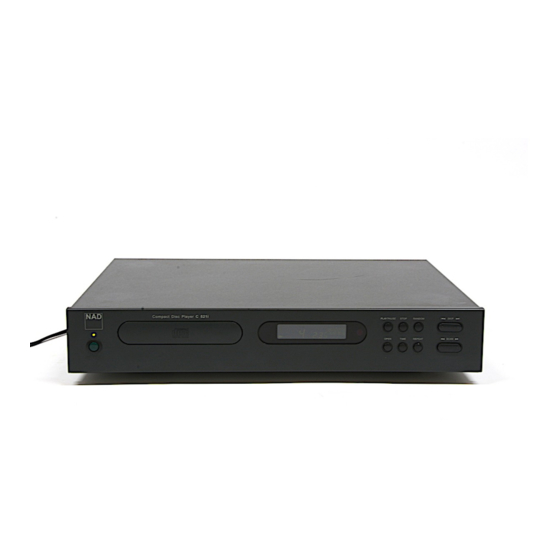 NAD C521 Bedienungsanleitung