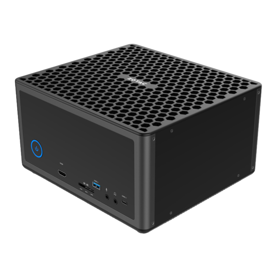 Zotac ZBOX EN1080K Kurzanleitung