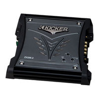 Kicker ZX450.2 Benutzerhandbuch