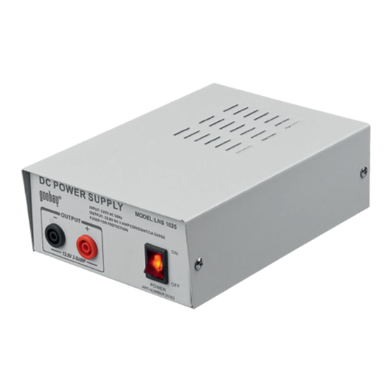Goobay LNS 1025 Betriebsanleitung