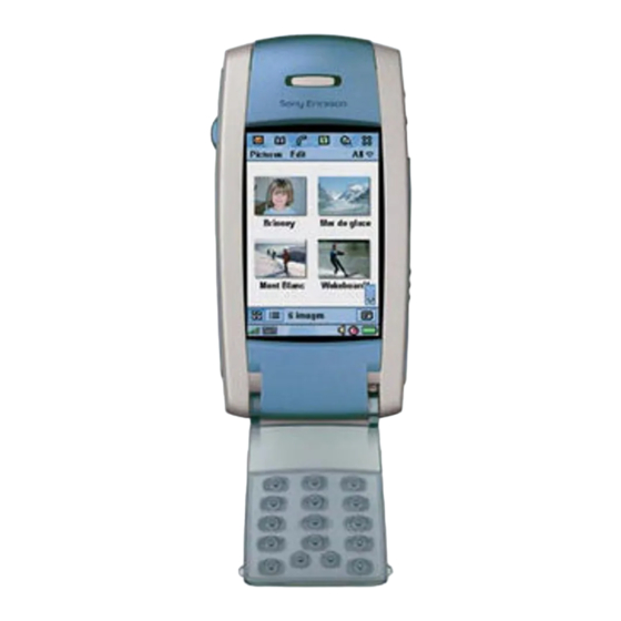 Sony Ericsson P800 Kurzanleitung