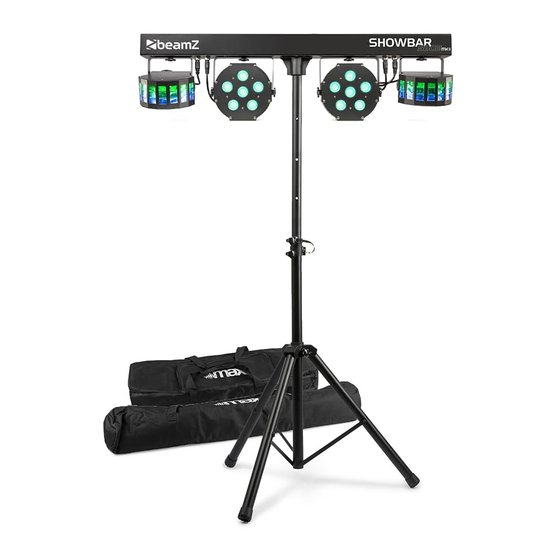 Beamz SB02 SHOWBAR Bedienungsanleitung