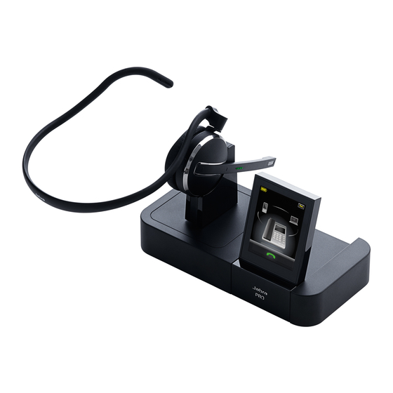 Jabra Pro 9470 Mono Kurzanleitung