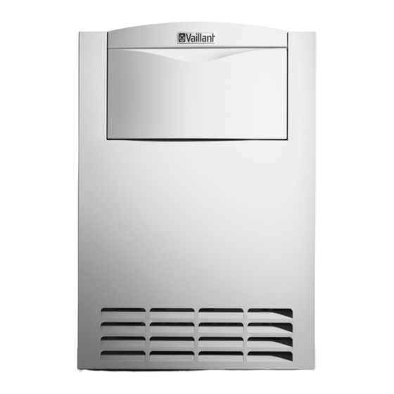 Vaillant atmoVIT classic VK 84/1-C Installations- Und Wartungsanleitung