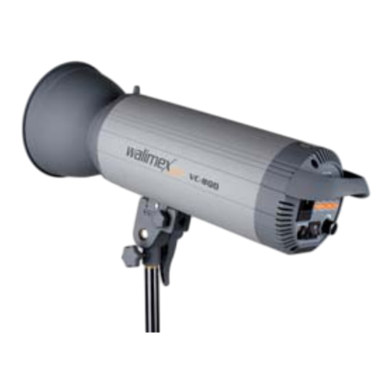 walimex VC-200 Bedienungsanleitung
