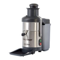 Robot Coupe J 100 Ultra Bedienungsanleitung