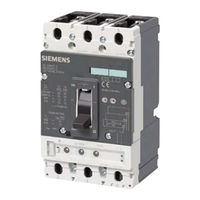 Siemens 3VL37..-..3.-0AA0 Betriebsanleitung