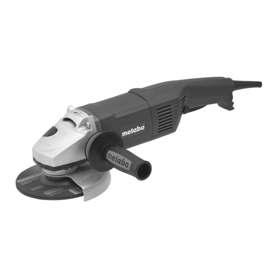 Metabo W 17-150 Originalbetriebsanleitung