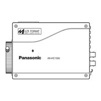 Panasonic AK-HC1500G Benutzerinformationen