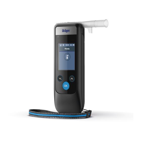 Dräger Alcotest 7000 med Gebrauchsanweisung