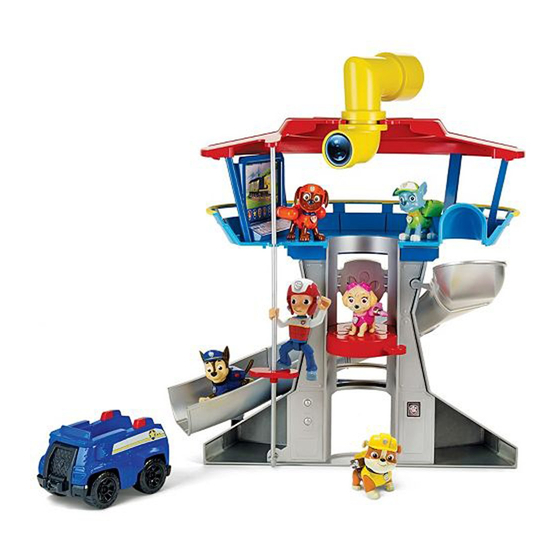Spin Master Paw Patrol LOOKOUT PLAYSET Bedienungsanleitung