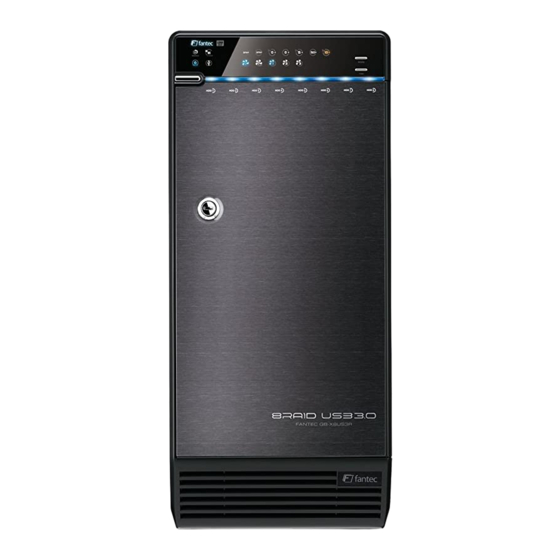 Fantec QB-X8US3R Bedienungsanleitung