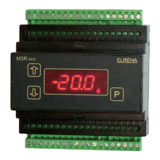 Elreha MSE eco 3140 Kurzanleitung