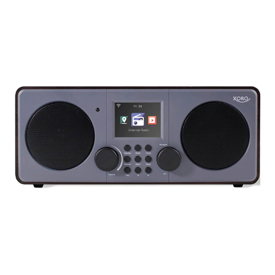 Xoro DAB 600 IR V3 Handbücher