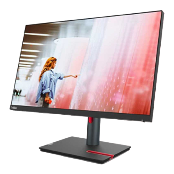 Lenovo ThinkVision P24q-30 Bedienungsanleitung