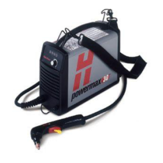 Hypertherm powermax 30 Betriebsanleitung