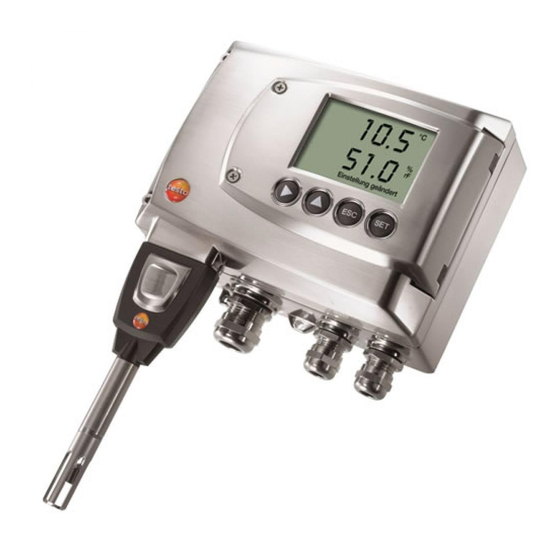 testo 6681 Bedienungsanleitung