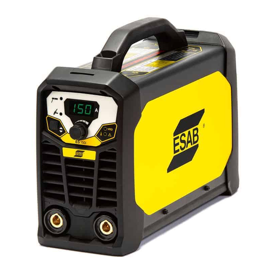 ESAB Rogue ES 150i Handbücher