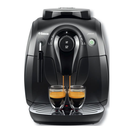 Philips Saeco Xsmall HD8644 Schnellstartanleitung